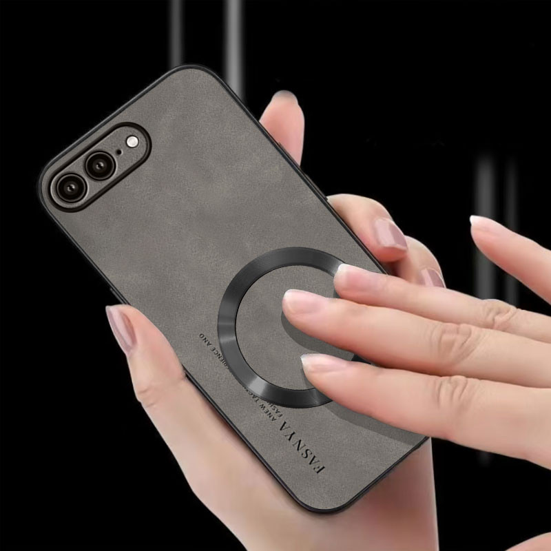 เคส ปลอก iPhone 7 8 7พลัส8บวก iPhone SE 2 2020 SE 3 2022โทรศัพท์กรณีป้องกันการสั่นสะเทือนแม่เหล็กแหวนดูดฝาครอบป้องกันที่มีขอบนุ่มและลื่นปกหลัง ybpcxq
