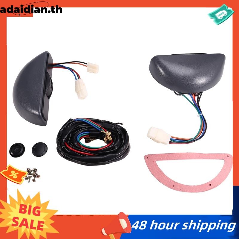 พร้อม 12V Car Universal Power Window Switch Kit Power Window Glass Lifter Switch