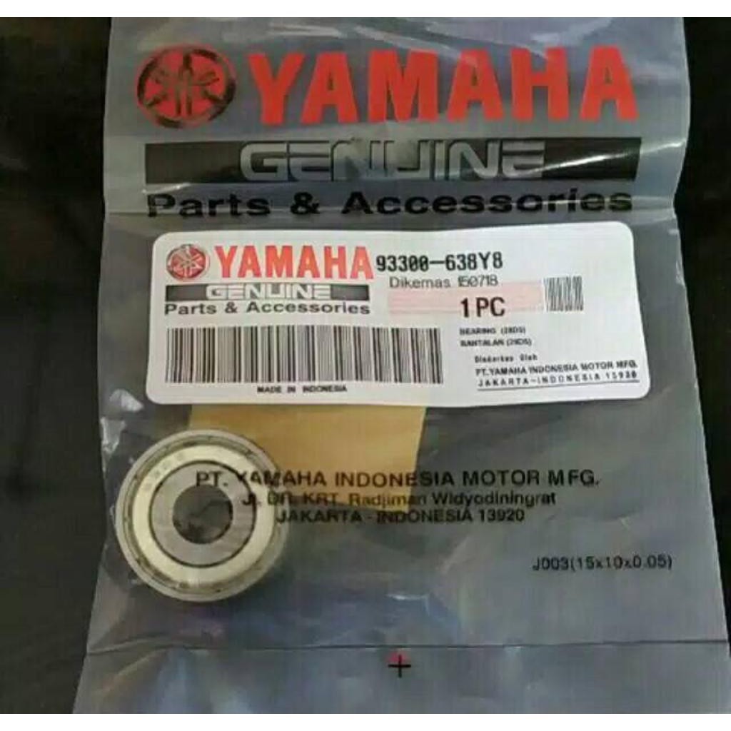 CVT BEARING CVT LAHER MIO 638Z (638Y8)