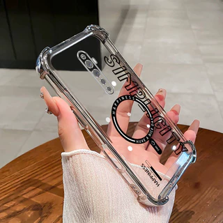 เคสโทรศัพท์ AlphabetCasing OPPO Reno 2 2F 2Z ป้องกันการตกกระแทกซิลิโคนสี่มุมเปลือกนิ่มใส ZM
