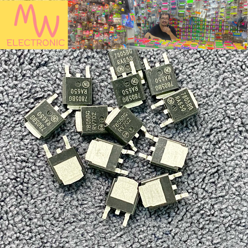 Regulator (แพ็ค 4ตัว)ไอซีเรกูเลเตอร์SMD TO-252 78M05,78M08,78M09,78M12,78M15,78RM33 มีของพร้อมส่งในไ