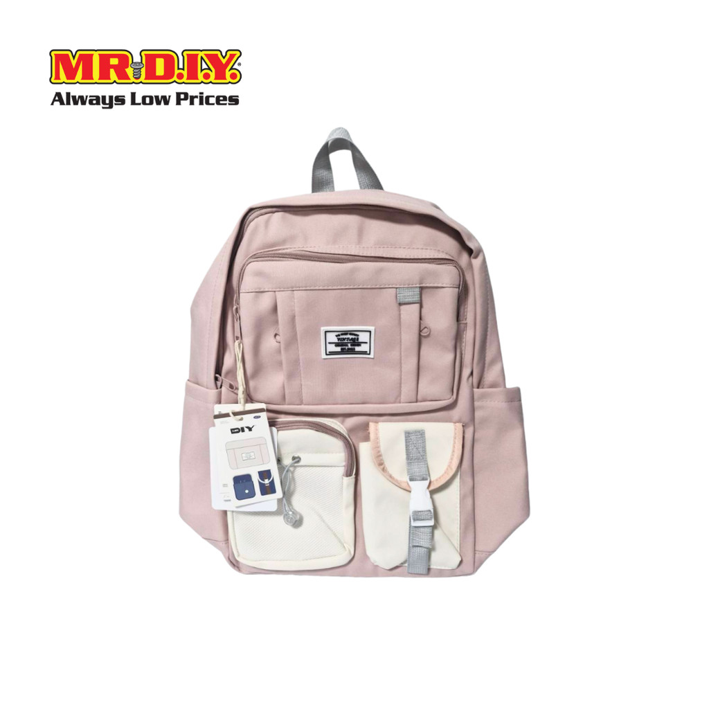 MR.D.I.Y กระเป๋าเป้สะพายหลัง สไตล์วินเทจ ขนาด 44x30x14 ซม.