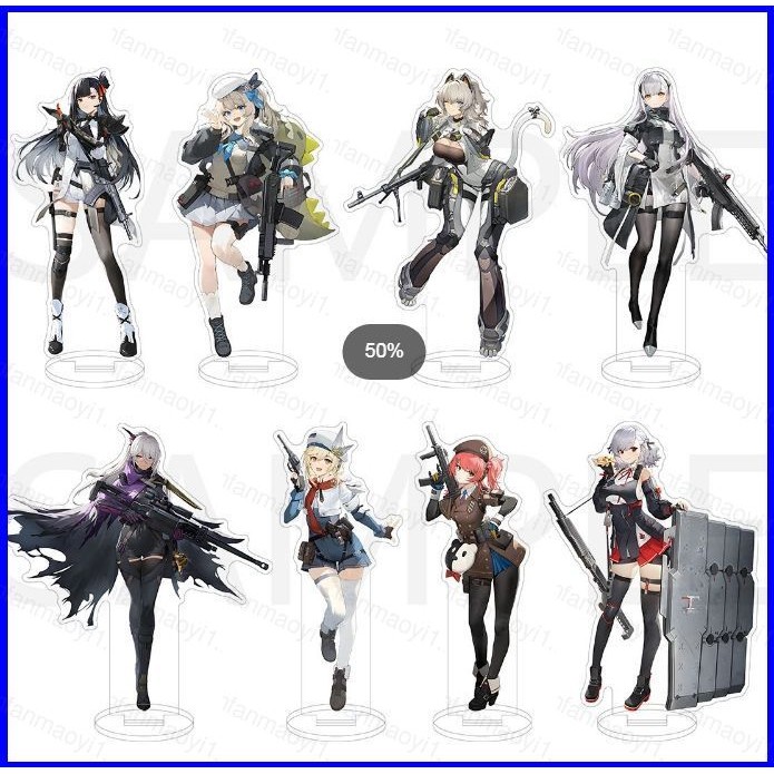 LF1 เกม Girls Frontline 2 รูปอะนิเมะของเล่นอะคริลิคขาตั้งแผ่น Ksenia Mosin Nagant ตกแต่งบ้านของขวัญ 