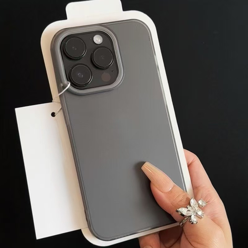 เคส ไอโฟน11 For iPhone 13 14 15 12 ProMax 7 8Plusเคสขุ่น XSMax XR เคสโทรศัพท์มือถืออะคริลิคใส กันกระแทก ส่งจากไทยสินค้า ราคา ถูกที่สุด ดีลบีเคเค