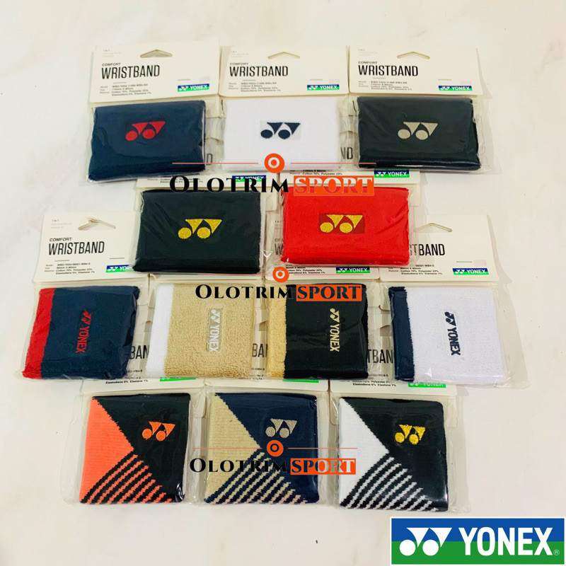 YONEX SINGLE WRISTBAND 08501 08503 11488 สายรัดข้อมือ ของแท้ 100% YONEX