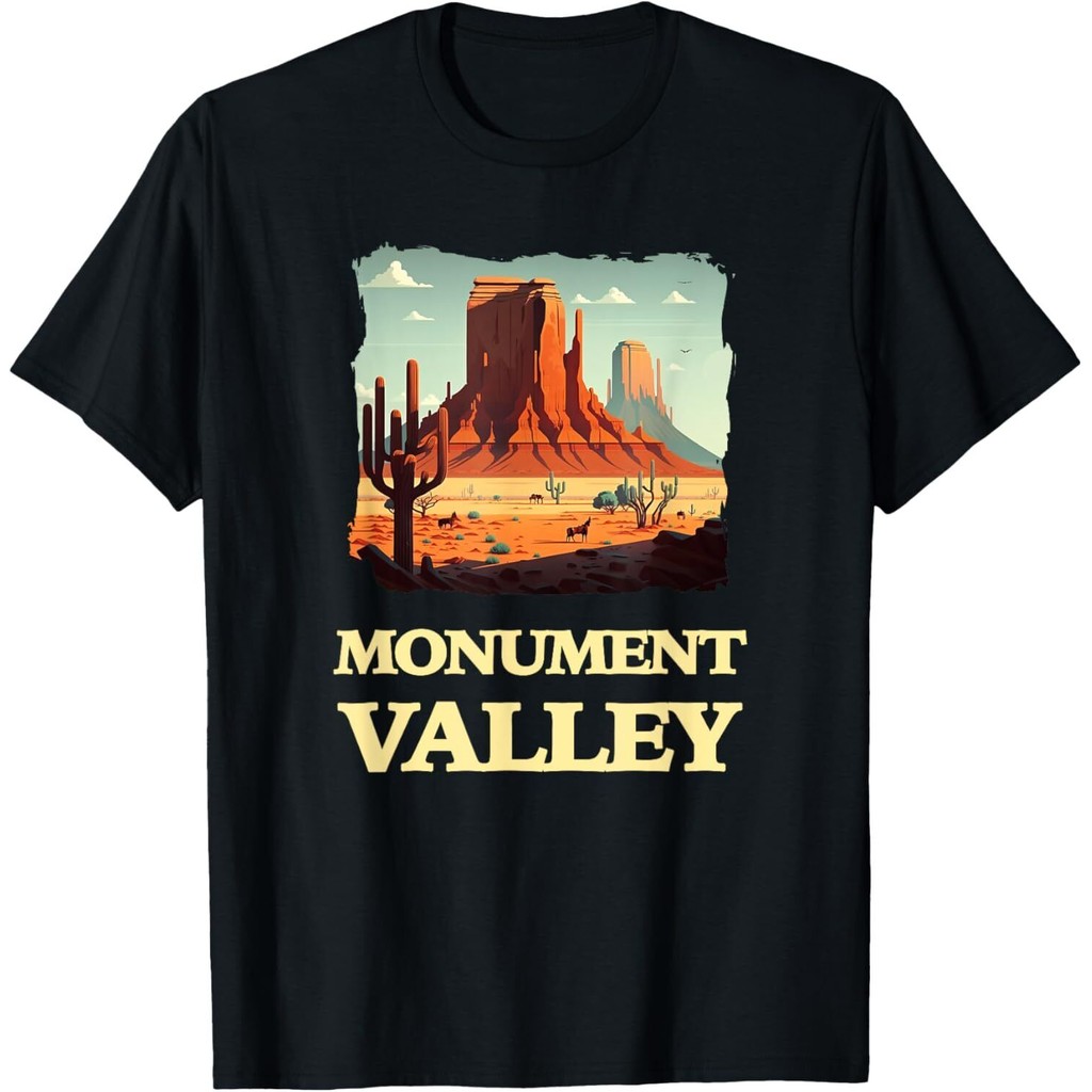 คุณภาพระดับพรีเมียม Monument Valley Utah เสื้อยืดผู้ชายของขวัญ