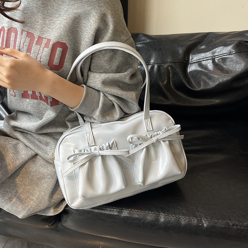Mousoon Bow Design New Womens Chic Bag Korean Ballet Style All-Match Shoulder Bag