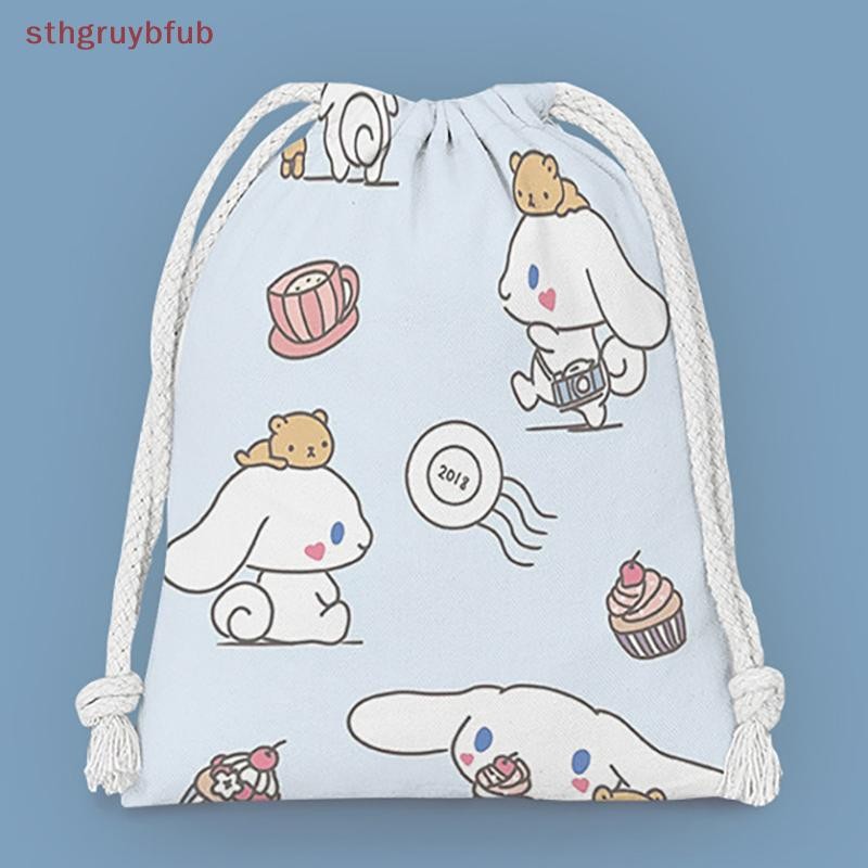 Sthb Drawstring Bag Cartoon Small Bag Sundry Storage Cosmetic Portable Toiletry Bag Candy Gift Bags TH