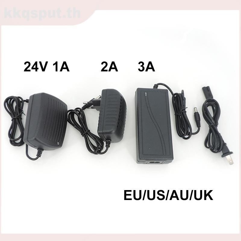 220v AC Converter to DC 24V 1A 2A 3A 2000ma 1000ma 3000MA EU US AU UK Plug Server Power Supply Adapt