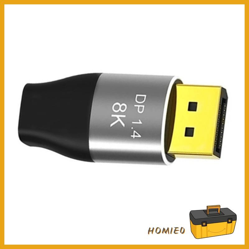 to MiniDP Adapter 8K@60Hz 4K@144Hz Bi-Direction Male