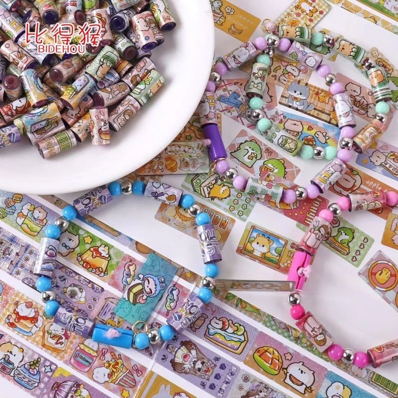 STICKI ROLL贴纸手环儿童创意贴纸手链童趣亲子DIY手串贴纸贴贴乐STICKI ROLL Sticker Bracelet Yq8eZKUXU2.my20250419