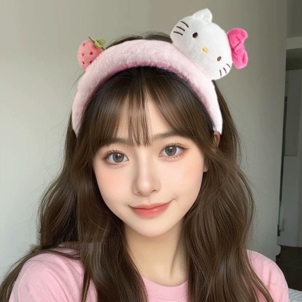 ที่คาดผมคิตตี้ ติดสตอเบอรี่น่ารักๆ มาใหม่