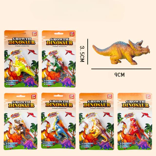 12/8/6pcs Bubble Swillen Forest Animal สัตว์ยุคก่อนประวัติศาสตร์สิ่งมีชีวิตที่นุ่มนวล Creative ดูดซับน้ําและการเลี้ยงดูฟองใหญ่ของเล่นจําลองสําหรับเด็ก