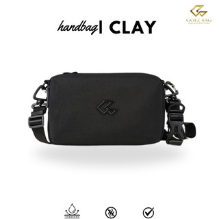GOEZ BAG-Handbag Pria Clay Exclusive Sling Bag ,Tas slempang Waterproof Waist bag Clutch Bag Anti Air Anti Bara Api Tas Murah