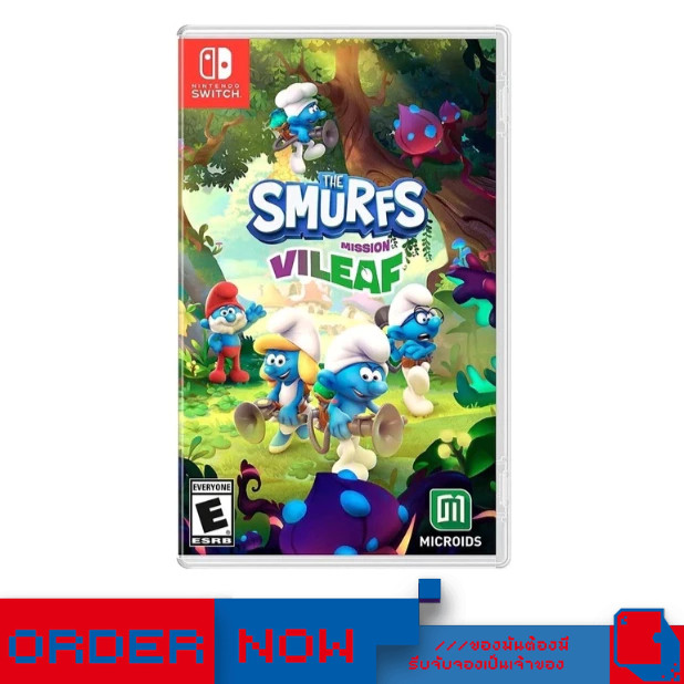 Nintendo Switch™ เกม NSW The Smurfs: Mission Vileaf (English)  | bY ClaSsIC GaME |