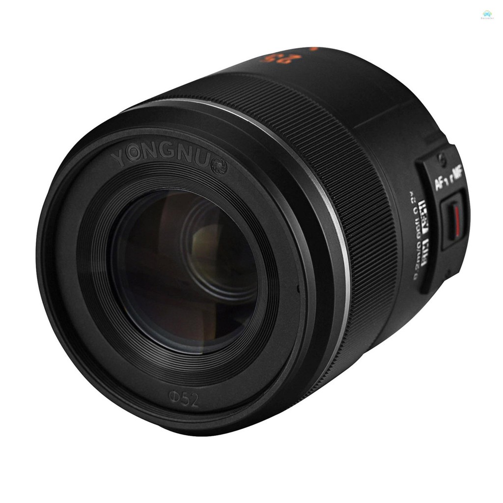Yb2 เลนส์กล้อง YONGNUO YN25mm F1.7M กล้อง Prime เลนส์อัตโนมัติ/คู่มือโฟกัสรูรับแสงขนาดใหญ่ Micro 4/3