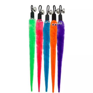 หนอนผีเสื้อ หัวเปลี่ยนแมวทีเซอร์ติดของเล่นสัตว์เลี้ยง หัวเปล…