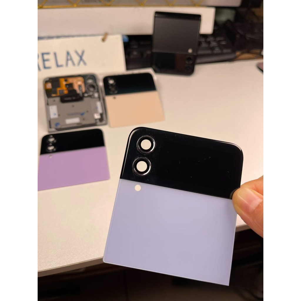 สําหรับ Samsung Galaxy Z Flip4 Z Flip 4 หน้าจอภายนอกจอแสดงผล Lcd หน้าจอสัมผัส SM-F721B SM-F721B/DS S