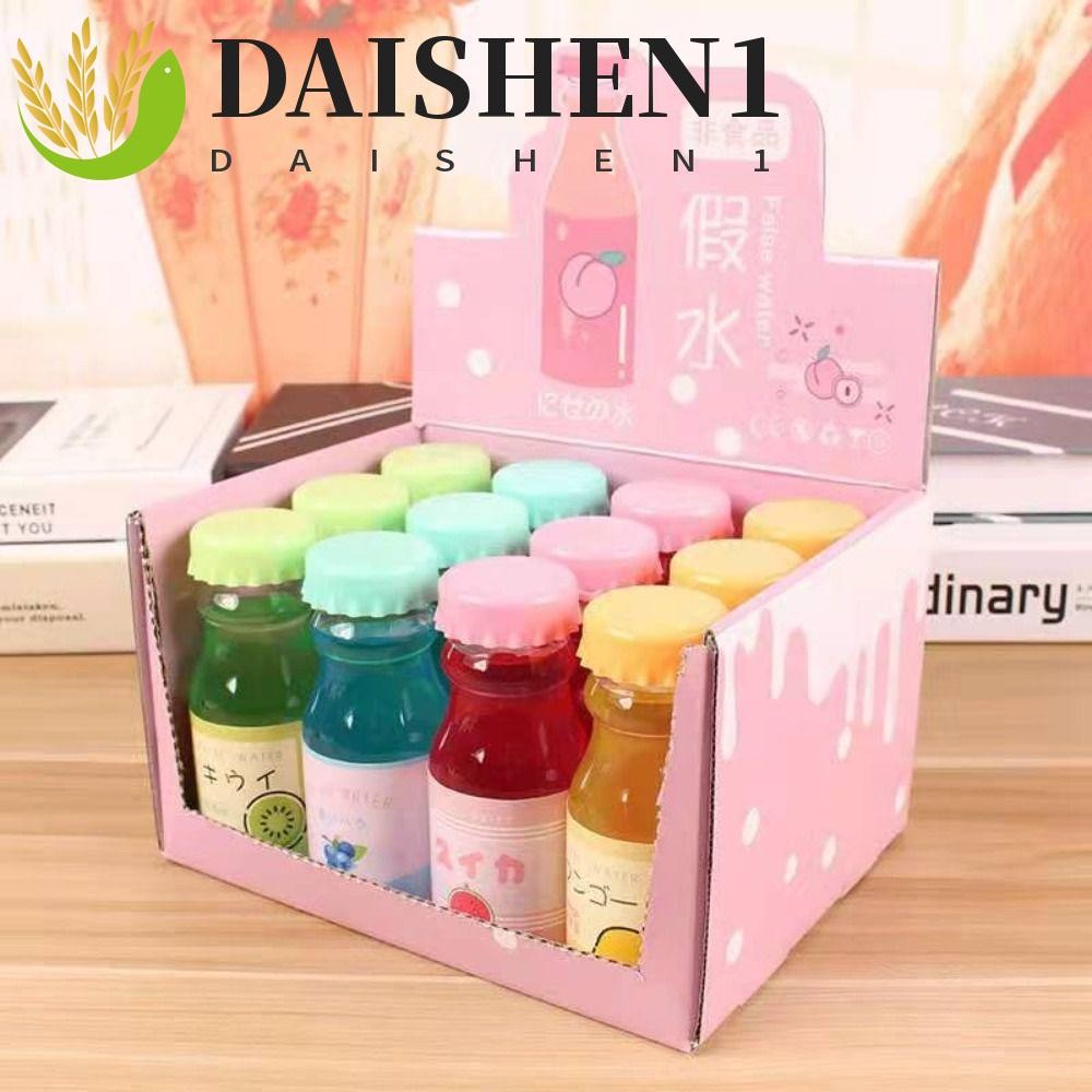 Daishen1 Clear Slime Kit, Crystal Slime Clear Slime Scented Crystal Slime, Soft Jelly Clay Soft Stretched Pure Fake Water Non-Sticky DIY Fluffy Slime Toys ของเล่นเสริมพัฒนาการ