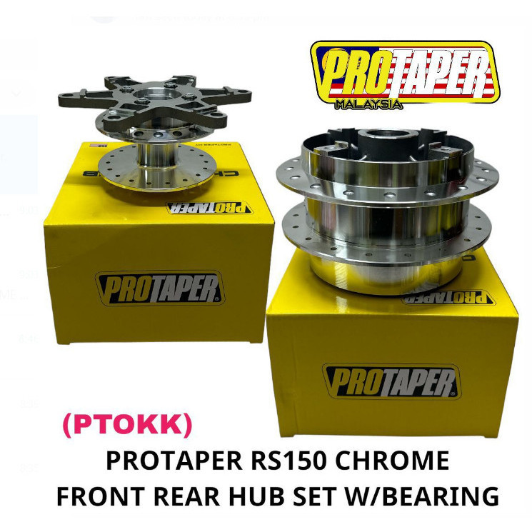 PROTAPER RACING RS150 / RS 150 PHC CHROME HUB ชุดสมบูรณ์พร้อมแบริ่ง