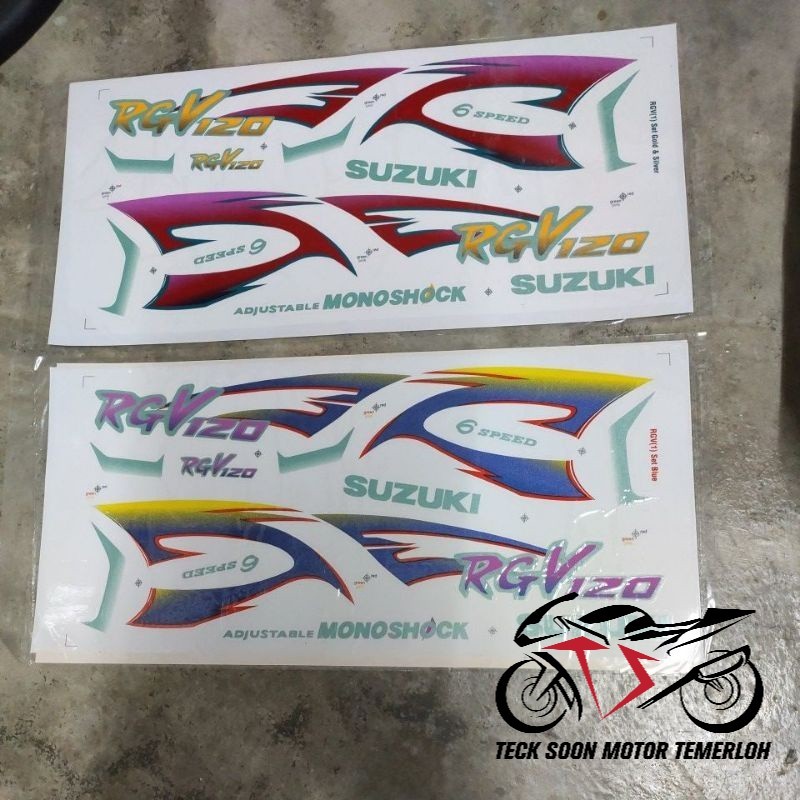 สติ๊กเกอร์ BODY STRIPE (1) SUZUKI RGV 120 RGV120