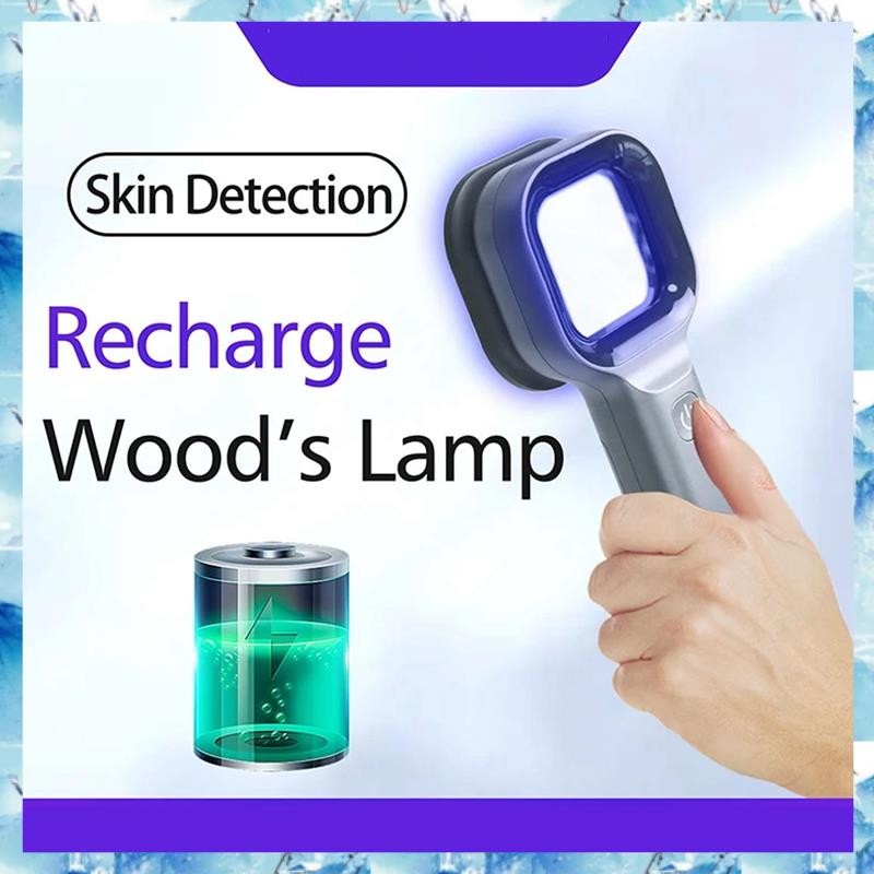 [ ] Skin Analyzing การทดสอบโคมไฟไม้ UV สําหรับการดูแลผิว