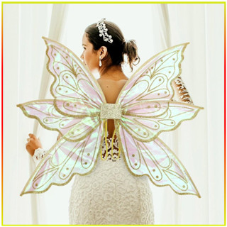 เจ้าหญิงนางฟ้าปีกการ์ตูนผีเสื้อเอลฟ์แองเจิลปีกสาวปีกเครื่องแ…