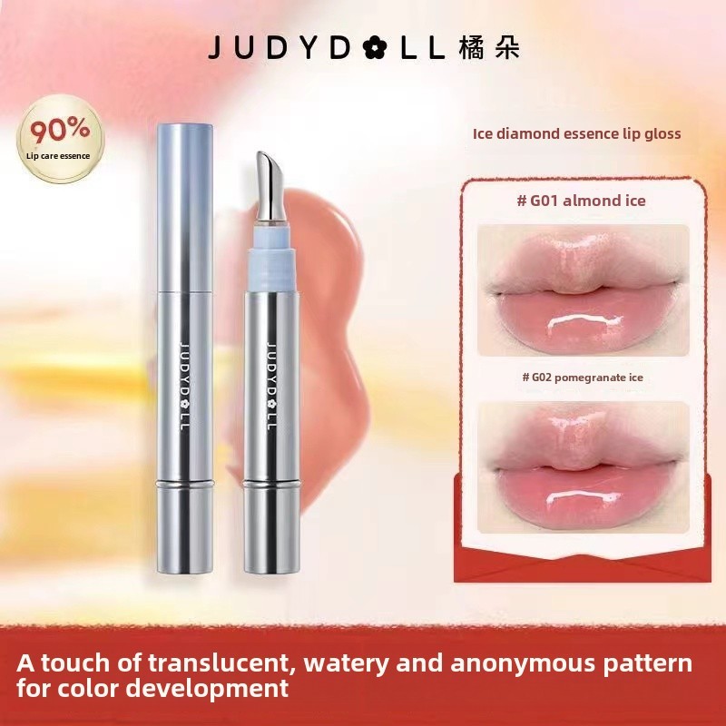 Judydoll lip glaze ice เจาะ essence mirror lip gloss judydoll lip gloss ice Punch essence mirror wat