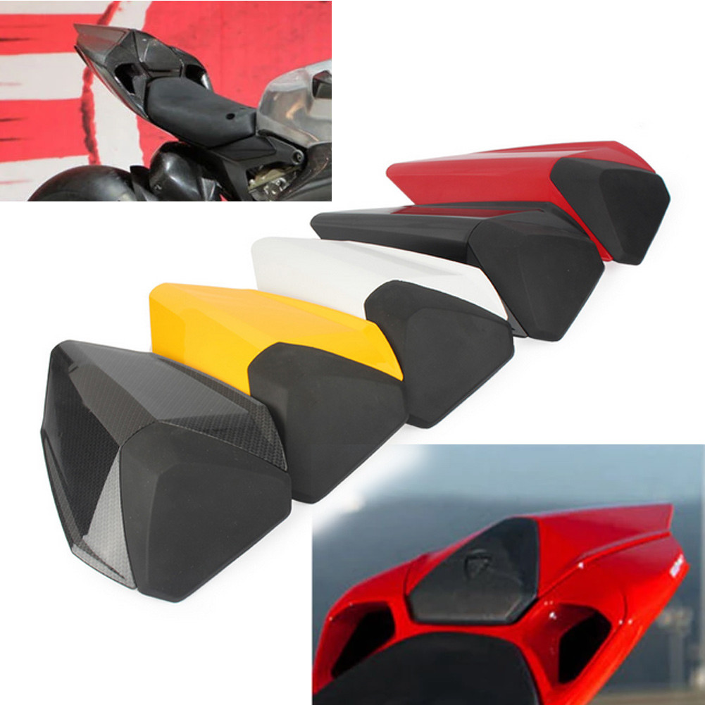 สําหรับ Ducati Panigale 899 1199 SR 1199S 1199R 2012-2015 รถจักรยานยนต์ Pillion ฝาครอบที่นั่งด้านหลั