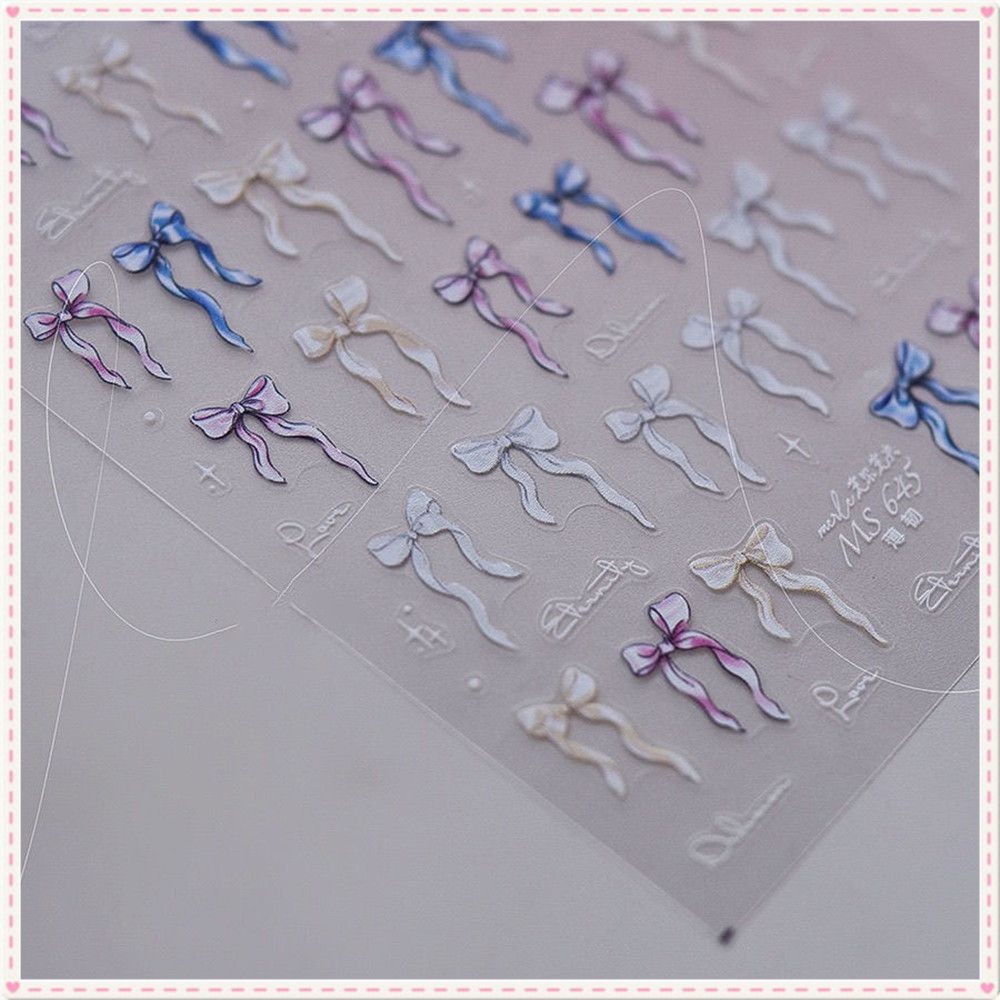 สติกเกอร์ติดเล็บ Aurora Bow ลายเปลือกหอยสีสันสดใสสไตล์ฝรั่งเศส สติ๊กเกอร์ตกแต่งเล็บ อุปกรณ์ทำเล็บสำหรับร้านทำเล็บ 4 แบบ JOYFEEL