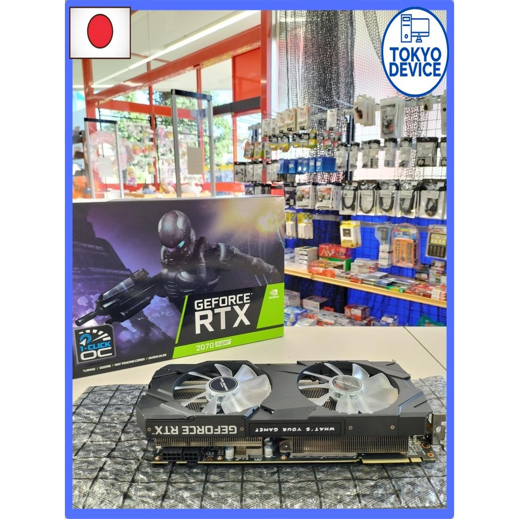 GG-RTX 2070SP-E 8GB/DF กราฟิกบอร์ด GPU NVIDIA/GEFORCE RTX 2070 SUPER ที่เน้นผู้เชี่ยวชาญ [สินค้ามือส