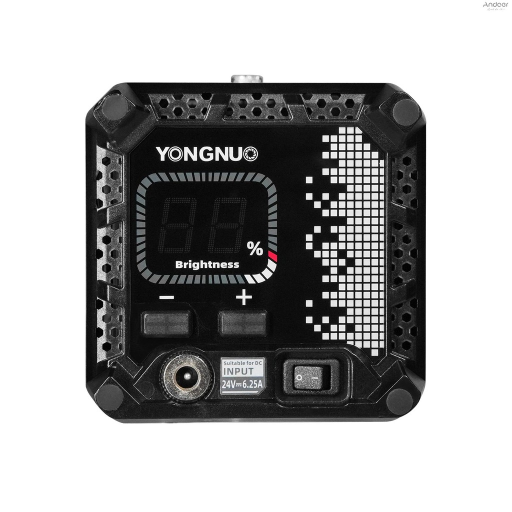 Yongnuo YN150s แบบพกพา 150W ไฟ LED วิดีโอการถ่ายภาพเติมแสง 5600K COB ไฟสตูดิโอ CRI 95 + สําหรับกลางแจ้งในร่มถ่ายทอดสดการบันทึกวิดีโอสินค้าภาพการถ่ายภาพ