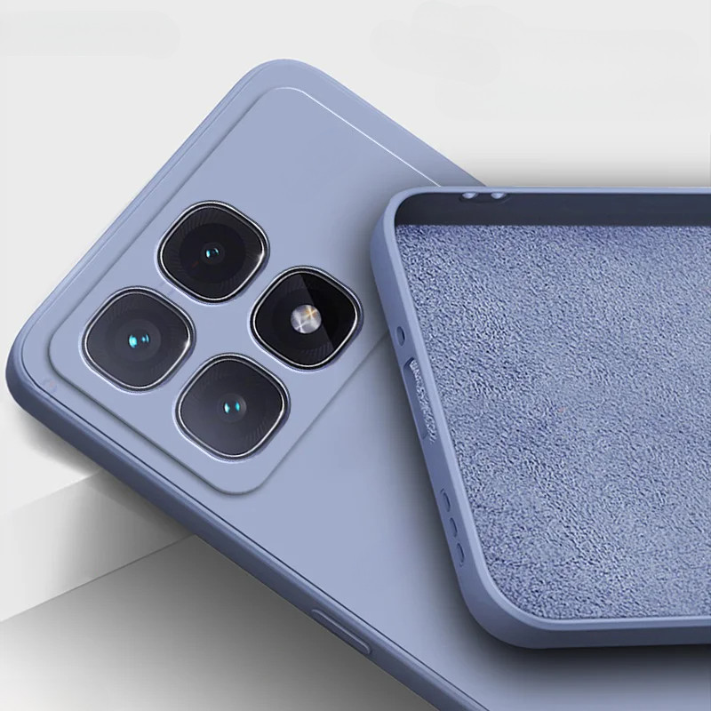 Redmi K70Pro K70Ultra K60Pro K60Ultra SquareซิลิโคนเหลวTPUนุ่มกันกระแทกสําหรับRedmi K70 K60 Pro Ultr
