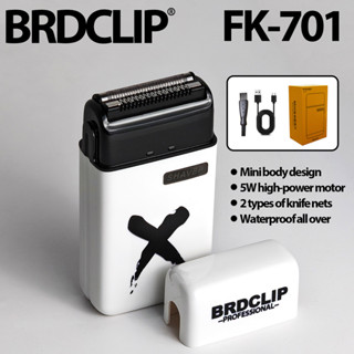 เครื่องโกนหนวดไฟฟ้ามืออาชีพ BRDCLIP FK-701 Beard Trimmer มิน…