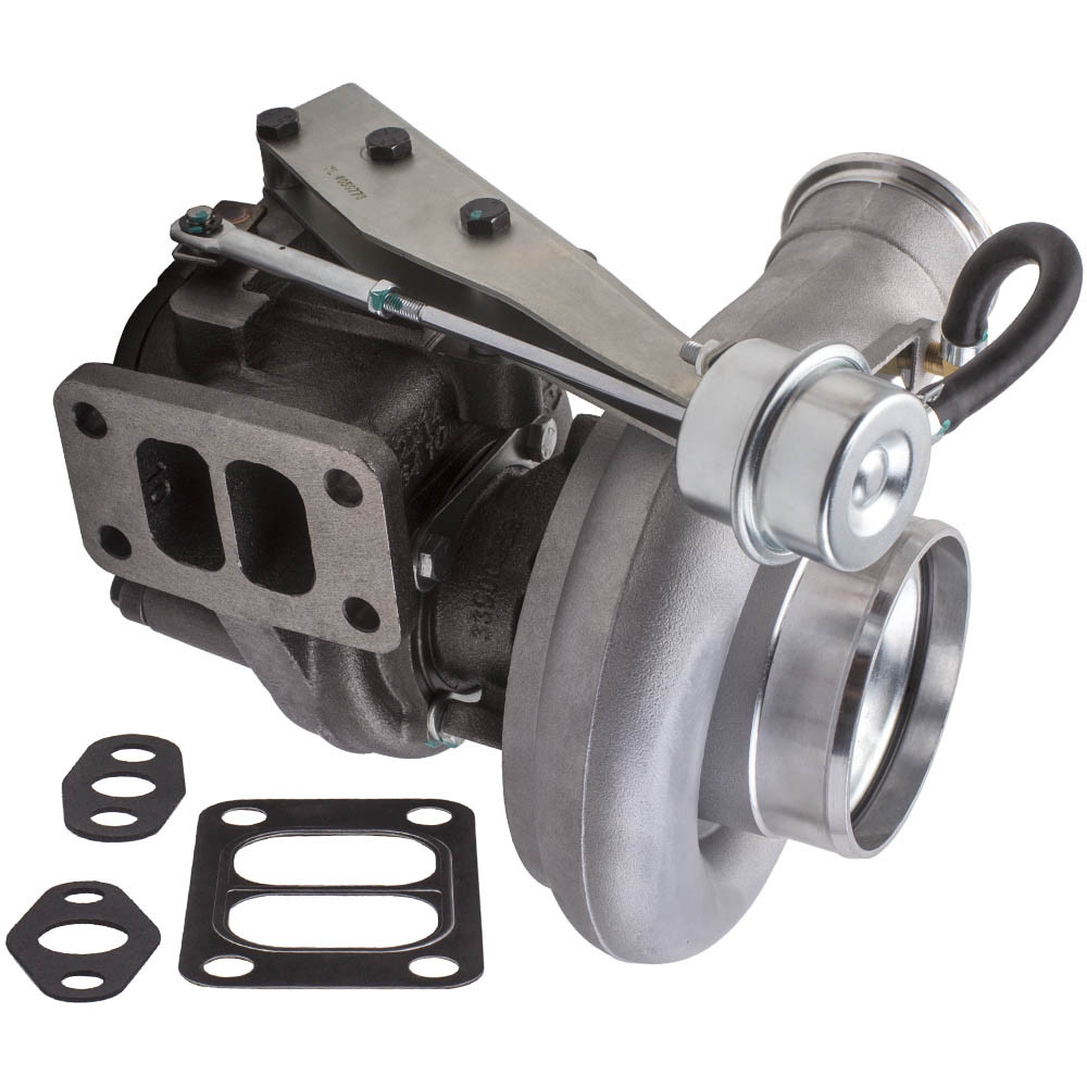 Maxpeedngrods Turbo Charger สําหรับ Dodge Ram 3500 5.9L 6BT ISB M/T 99-02 HX35 HX35W Cummins