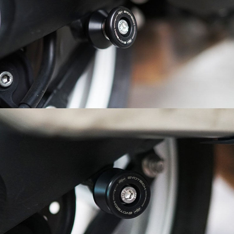 สําหรับ KAWASAKI NINJA ZX-6R ZX-10R ZX-14R ZX6R ZX10R ZX14R ZX 6R 10R รถจักรยานยนต์อุปกรณ์เสริม CNC กรอบขาตั้ง 8 มม.10 มม.สกรู Sliders Swingarm Spools Sliders - รูปที่ 4