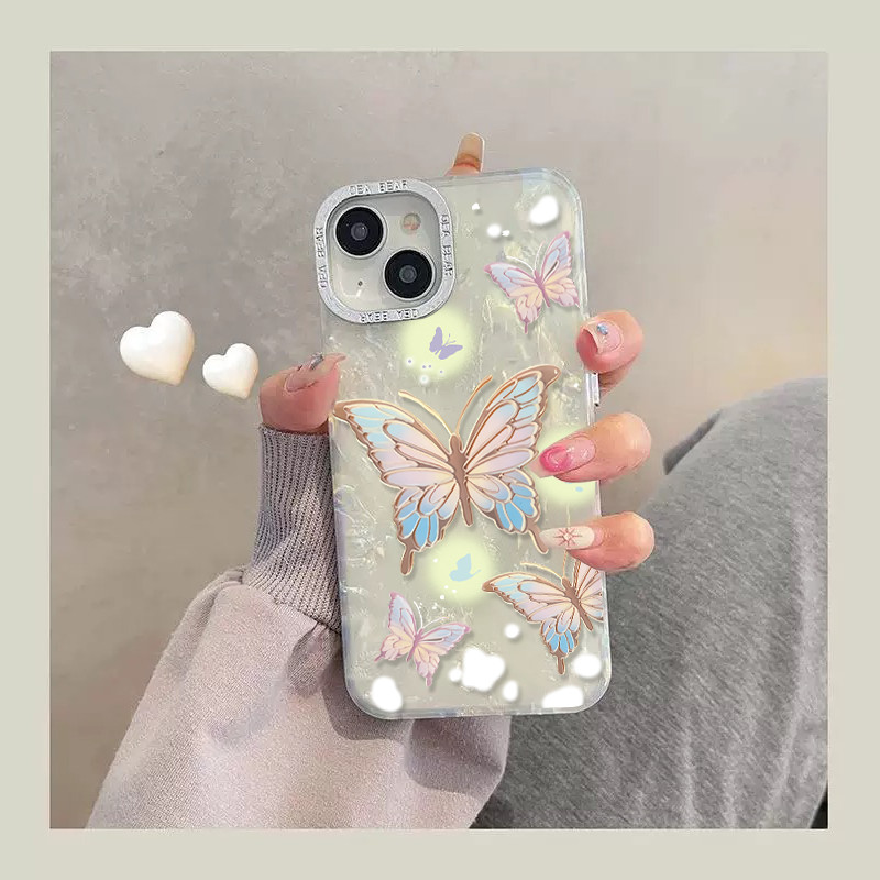 GOOD เคสโทรศัพท์ เคสขนนก แบบนิ่ม สำหรับรุ่น 15 14 13 13PRO 13PROMAX 12 Pro Max 11 8plus 7plus 7 XR X XS Max SE 11Pro