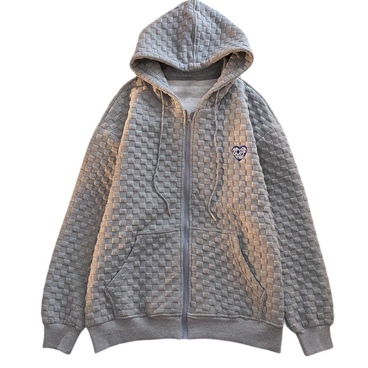 LEO.MAN เสื้อกันหนาวแขนยาว มีฮู้ด ผ้าหนา  แฟชั่น  รุ่น W6852