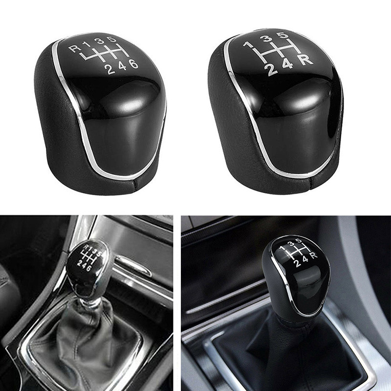 5/6 ความเร็วเกียร์รถเกียร์ Shift Knob สําหรับ Ford Focus Mk2 Mk3 C-Max Grand Galaxy Kuga Mondeo IV S