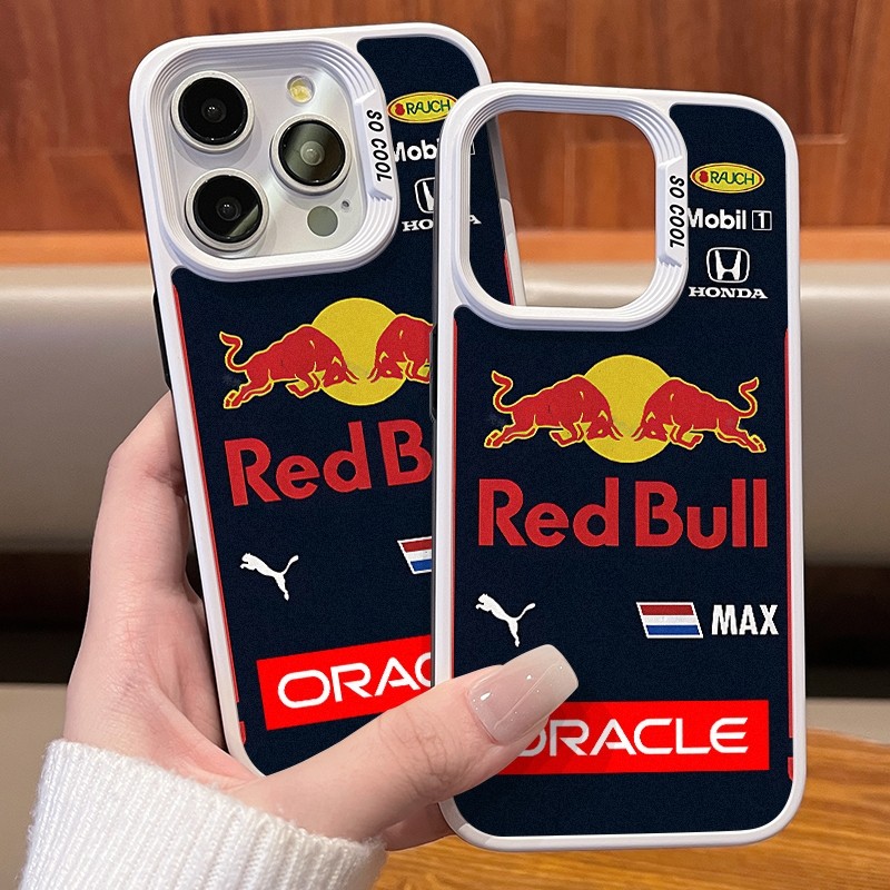 แฟชั่น Imd Hard Cover,Red bull,Racing,Oracle,illustration,Case for iPhone 16,15,14,13,12,11,X,XR,XS