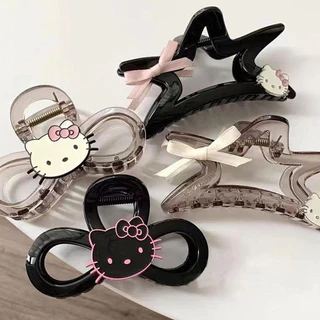 แฟชั่นเกาหลี HelloKitty Bow Hairpin หญิง Ins น่ารักการ์ตูนนักเรียนของขวัญวันเกิด
