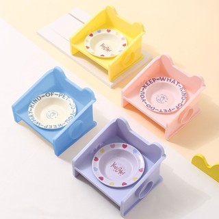 ชามสัตว์เลี้ยง ชามอาหารสัตว์เลี้ยง ชามอาหารแมวเซรามิค ป้องกั…