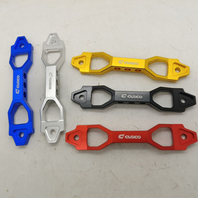 Cusco JDM สไตล์แบตเตอรี่อลูมิเนียมคุณภาพสูง Tie Down Bar รถ Racing แบตเตอรี่ NS40 NS60 NS70