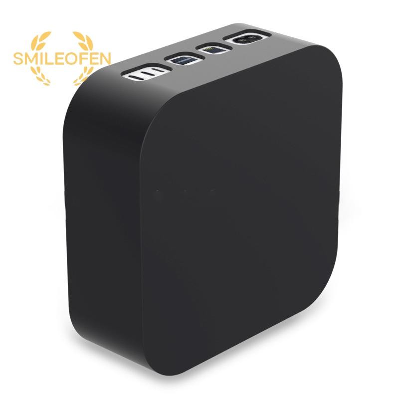 [Smileofen] เคสคอมพิวเตอร์ PC เดสก์ท็อปสีสันสดใสสําหรับ Mac Mini M4 M4 Pro 2024 ฝาครอบป้องกันซิลิโคนใหม่