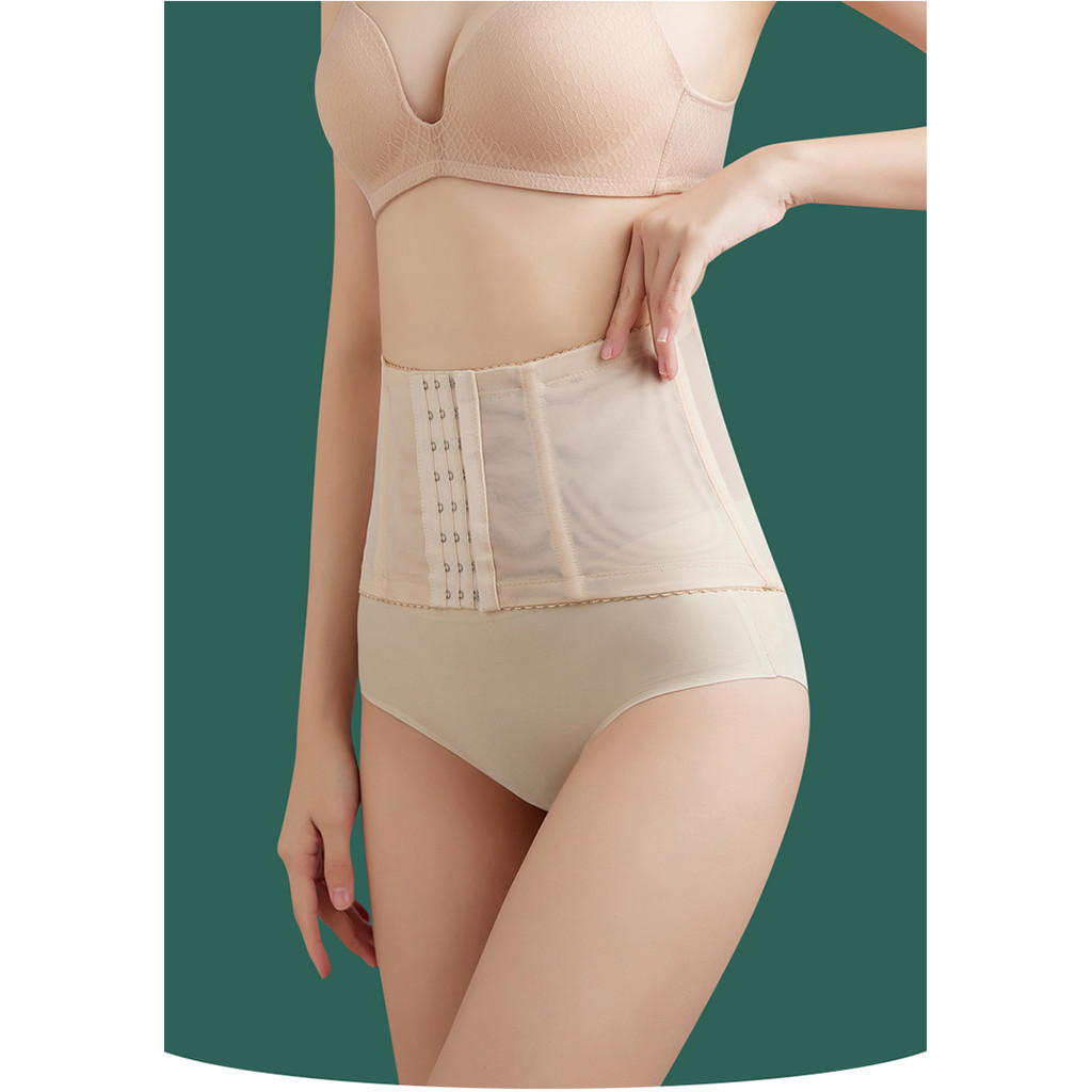 Dziiemall Corset คอร์เซ็ท แผ่นรัด กระชับ หน้าท้อง เอวสูง รูปที่ 3