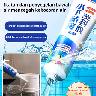 Kirim dalam 24 jam/  Sealant Bawah Air/Lem Perekat Bawah Air/Lem Anti Bocor Super Kuat/Sealant Anti Air/Lem Sealant/Waterproof Sealant/Perekat Kedap Air/Sealant Silikon/Perbaikan Rumah/Bahan Bangunan/Bahan Perekat