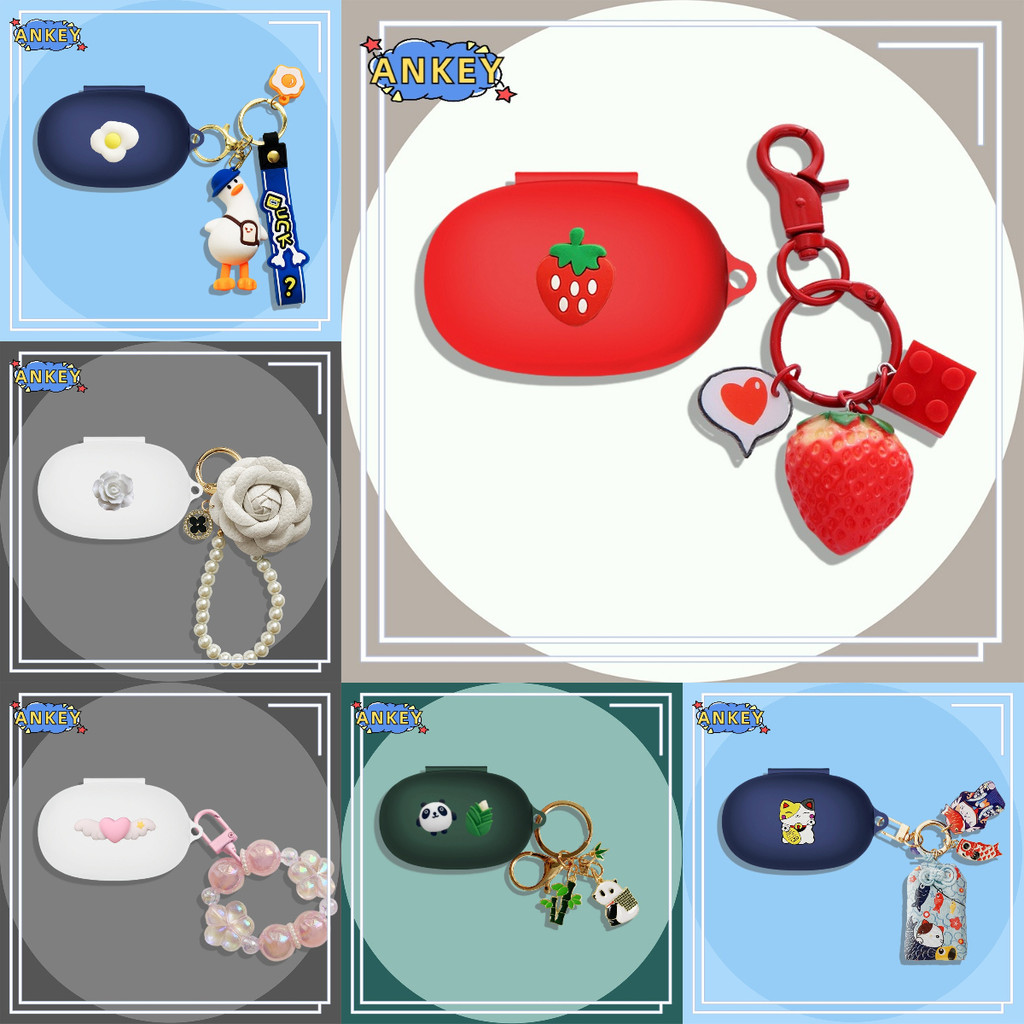 For Anker Soundcore V30i V20i Earphone Silicone Case Earbuds Shark Lucky Cat Waterproof Shockproof S