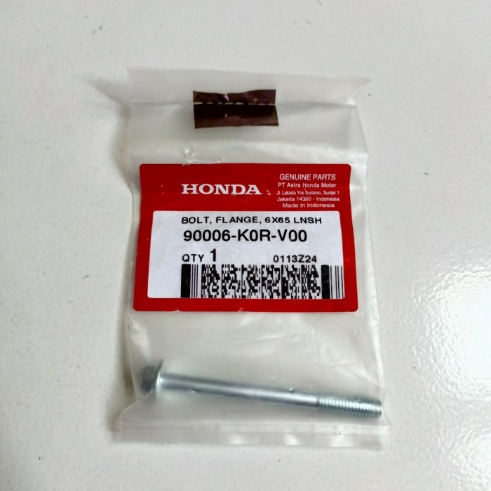 หน้าแปลน Bolt 6X65 Honda PCX 160 K1Z Vario 160 K2S ORIGINAL AMM 90006K0RV00 คุณภาพ