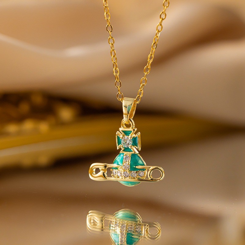 สร้อยคอลำกล้องแบบหรูหราสำหรับผู้หญิง จากเหล็กไทเทเนียม ประดับด้วยจี้กระดูกไหปลาร้า เหมาะสำหรับเป็นของขวัญในทุกโอกาส - รูปที่ 6