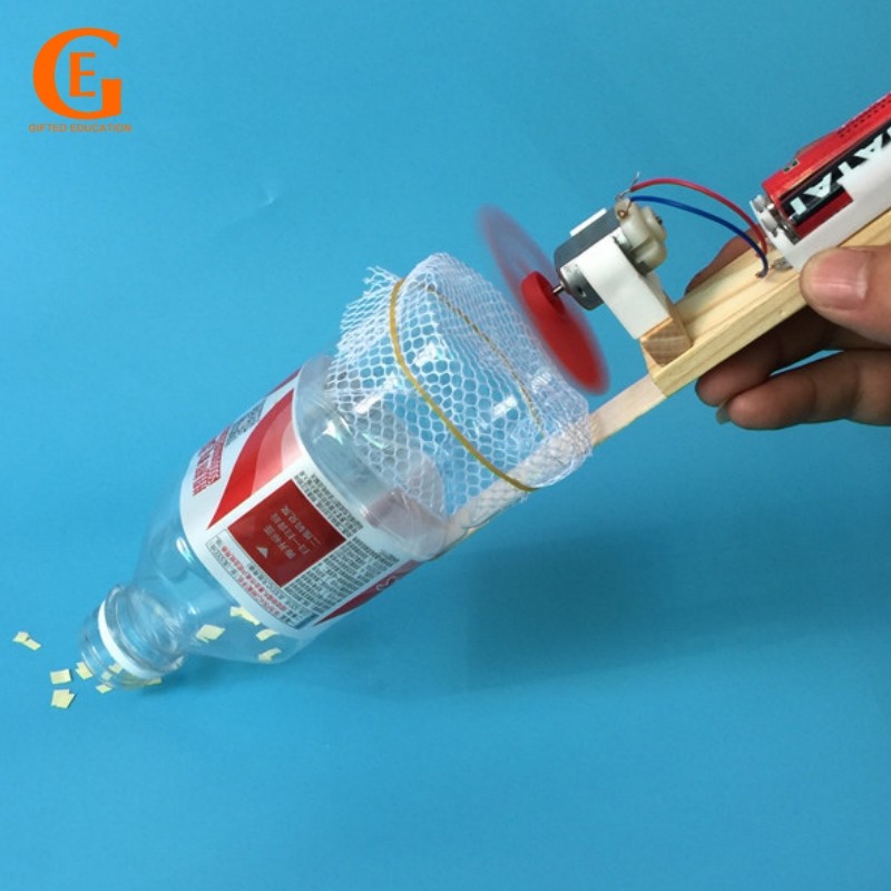 ของขวัญ EDUCATION DIY เครื่องดูดฝุ่นรุ่นประกอบปริศนาเด็กวันหยุดวิทยาศาสตร์ STEM โครงการการศึกษาของเล่นของขวัญ